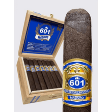 Load image into Gallery viewer, 601 Serie Blue Box-Pressed Maduro Robusto - Bosstyles Boston's Cigar Shop601 Serie Blue Box-Pressed Maduro Robusto