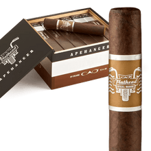 Load image into Gallery viewer, Full-flavored CAO Flathead Steel Horse Apehanger cigar pack, showcasing premium cigars with detailed packaging and branding.