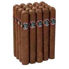 Load image into Gallery viewer, Dark Shark Gordo Maduro cigars with broadleaf wrapper, medium flavor, showcasing dark, oily cigars with a smooth, rich appearance.