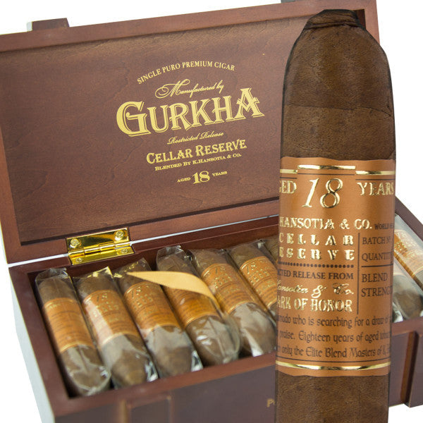 Gurkha Cellar Reserve Ed. Esp. Solara Perfecto Medium Flavored Cigars Boston's Cigar Shop