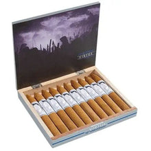 Load image into Gallery viewer, Man O' War Virtue 10th Anniversary Torpedo cigar with mild flavor, featuring a smooth wrapper and detailed band design.