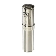 Load image into Gallery viewer, Silver Rocky Patel Diplomat II 5-torch cigar lighter with sleek design and multiple flame options, perfect for premium cigar enthusiasts.