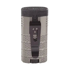 Load image into Gallery viewer, Xikar Tactical Triple Torch Lighter - Gun Metal and Black - Bosstyles Boston's Cigar ShopXikar Tactical Triple Torch Lighter