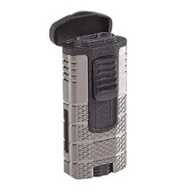 Load image into Gallery viewer, Xikar Tactical Triple Torch Lighter - Gun Metal and Black - Bosstyles Boston's Cigar ShopXikar Tactical Triple Torch Lighter