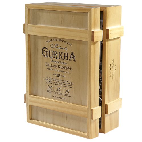Gurkha Cellar Reserve Solaro Double Robusto (Perfecto) Medium Flavored Cigars Boston's Cigar Shop