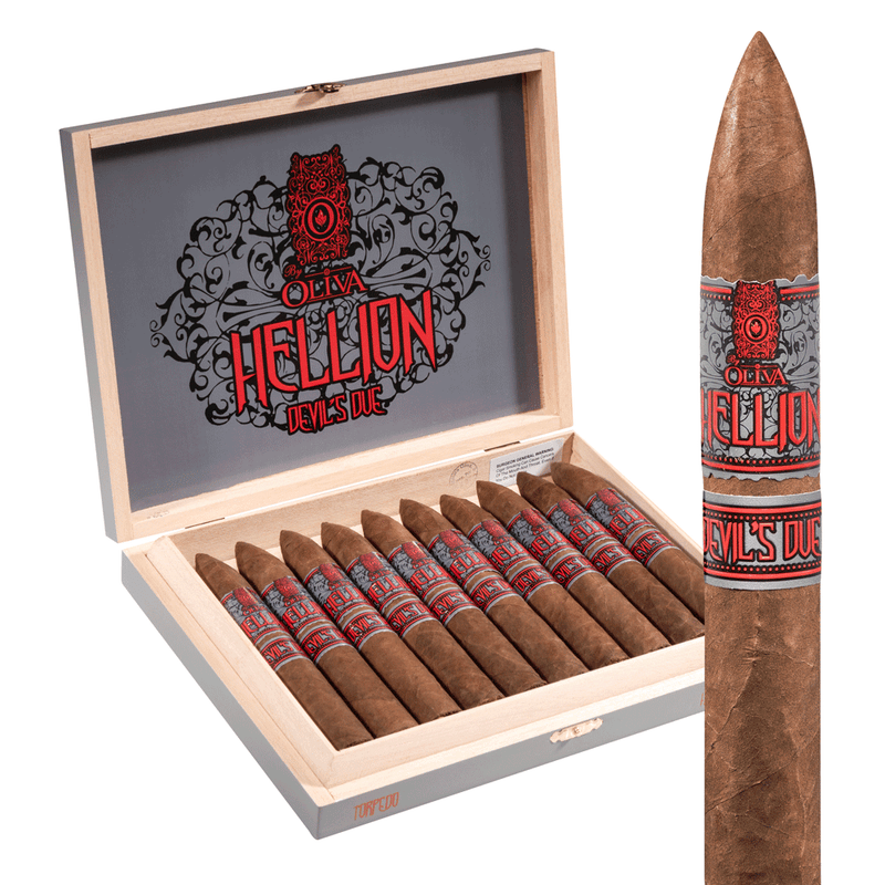 Hellion By Oliva Devil's Due Gran Torpedo Medium Flavor Cigar Boston's Cigar Shop