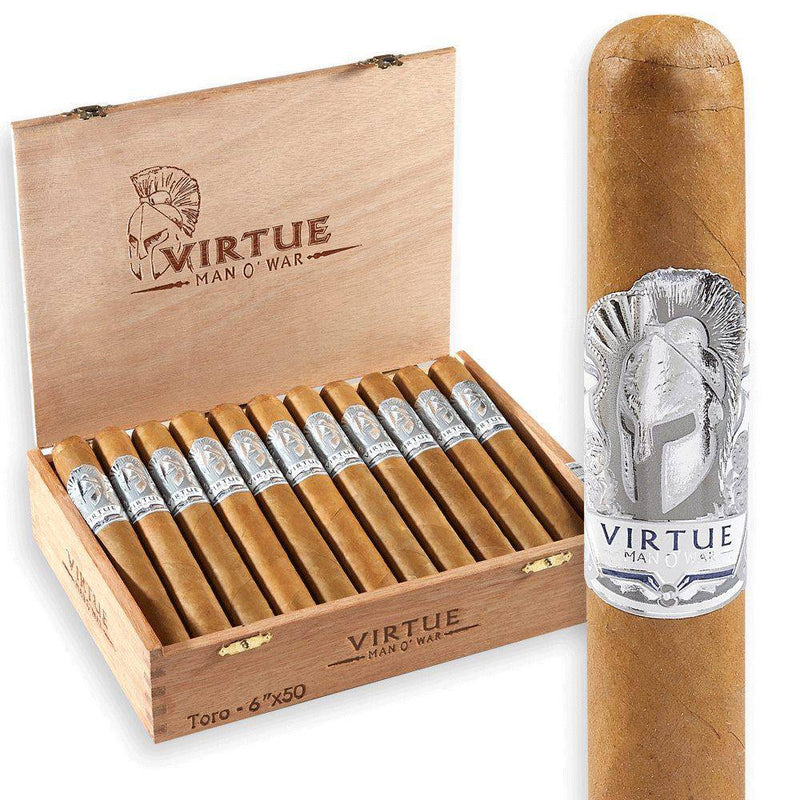 Man O' War Virtue Lonsdale Medium Flavored Cigars Boston's Cigar Shop