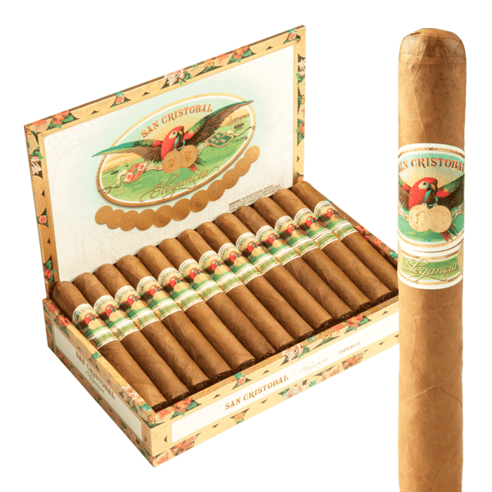 San Cristobal Elegancia Imperial Toro Medium Flavored Cigars Boston's Cigar Shop