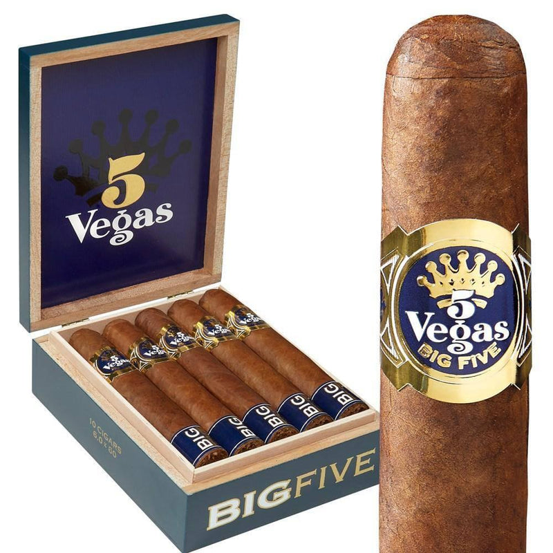 5 Vegas Big Five Gordo Robusto Full Flavor Cigar Boston's Cigar Shop