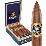 5 Vegas Big Five Torpedo Full Flavor Cigar Boston's Cigar Shop