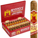 Macanudo Myer’s Rum delivers a smooth profile layered with notes of molasses, oak and a hint of subtle sweetness.