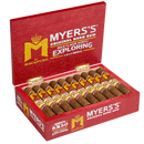 Macanudo Myer’s Rum delivers a smooth profile layered with notes of molasses, oak and a hint of subtle sweetness.