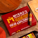 Macanudo Myer’s Rum delivers a smooth profile layered with notes of molasses, oak and a hint of subtle sweetness.