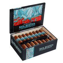 Load image into Gallery viewer, Nica Rustica Adobe starts with an Ecuadorian Habano wrapper. This leaf provides a nutty core with notes of dried fruit.
