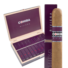 Load image into Gallery viewer, Cohiba Riviera Toro Tubo is a cigar from Nicaragua. It has a Mexican San Andres wrapper, Honduran binder, and long-fillers.
