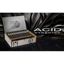 Medium flavored ACID Cigars 20 by Drew Estate, Toro size, displayed in a box with branding details.