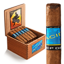 Deep Dish Gordo Acid Cigars by Drew Estate, sweet flavored cigars, featuring rich tobacco leaves and colorful packaging.