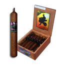 Sweet flavored ACID Cigars Drew Estate Extra Ordinary Larry Gordo cigar with colorful band, resting on a wooden surface.