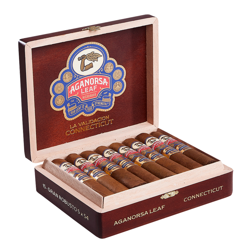 Aganorsa Leaf La Validacion Connecticut Gran Robusto BP Double Robusto Medium Flavored Cigars Boston's Cigar Shop