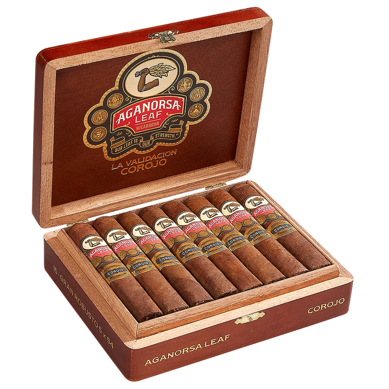 Aganorsa Leaf La Validacion Corojo Gran Robusto Box-Press Full Flavored Cigars Boston's Cigar Shop
