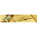 Aging Room Quattro Connecticut Espressivo Robusto cigar with light-colored wrapper and medium flavor profile, displayed on a flat surface.