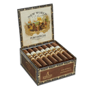 AJ Fernandez New World Puro Especial Short Churchill Toro medium flavored cigar, showcasing the cigar's rich wrapper and band detail.