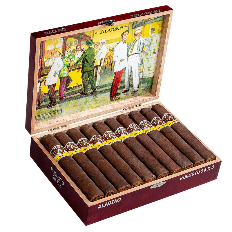 Aladino Maduro Gordo Medium Flavored Cigars Boston's Cigar Shop