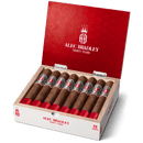 Alec Bradley 30 Years Robusto medium flavored cigar pack, showcasing the premium cigars with dark brown wrappers and detailed band.
