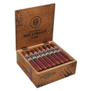 Alec Bradley Post Embargo Blend Code B15 Robuso medium-flavored cigars displayed in a box, showcasing the cigar band and packaging details.