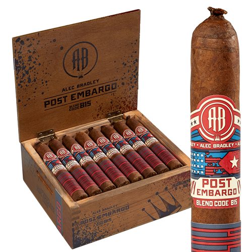 Alec Bradley Post Embargo Blend Code B15 Robuso Medium Flavored Cigars Boston's Cigar Shop