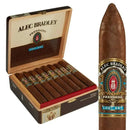Alec Bradley Prensado Torpedo medium flavored cigar with dark wrapper, displayed in a close-up shot.