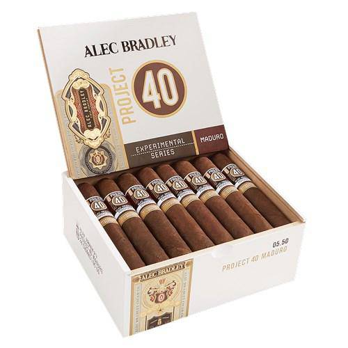 Alec Bradley Project 40 Maduro 770 Gordo Medium Flavored Cigars Boston's Cigar Shop