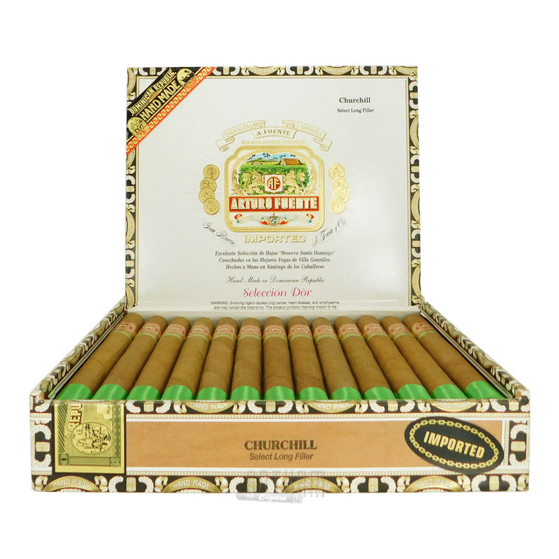 Arturo Fuente Seleccion d'Oro Churchill Medium Flavor Cigar Boston's Cigar Shop