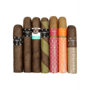 Asylum LockJaw 7 Cigar Sampler featuring a variety of premium cigars in a sleek box, ideal for cigar enthusiasts.