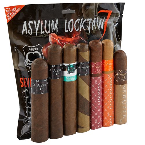 Asylum LockJaw 7 Sampler Cigar Sampler Boston's Cigar Shop