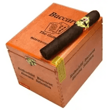 Load image into Gallery viewer, Baccarat Churchill Maduro sweet flavored cigar with dark wrapper and smooth finish, displayed in a close-up shot.
