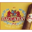 Sweet flavored Baccarat Gordo cigar from Boston's Cigar Shop, showing the smooth, dark wrapper and rounded shape of the cigar.