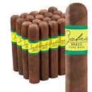 Full flavor Bahia Brazil Gordo cigar from Boston's Cigar Shop, showcasing the rich, wrapped tobacco cigar with detailed band.