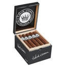 Black Crown Toro medium flavored cigars from Boston's Cigar Shop displayed in a close-up shot.