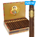 Medium flavored Bolivar Churchill cigar from Boston's Cigar Shop, showcasing a premium cigar with rich wrapper and detailed band.