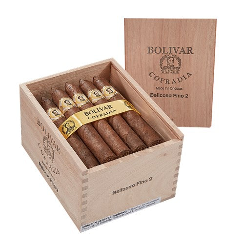 Bolivar Cofradia Belicoso Fina 2 Torpedo Full Flavored Cigars Boston's Cigar Shop