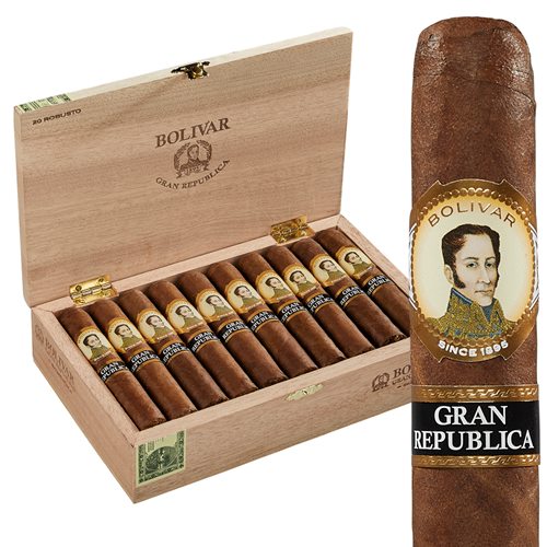 Bolivar Gran Republica Robusto Full Flavored Cigars Boston's Cigar Shop