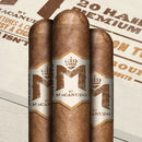 Macanudo Vanilla Bourbon Robusto sweet-flavored cigar with smooth wrapper and rich aroma, displayed in close-up.