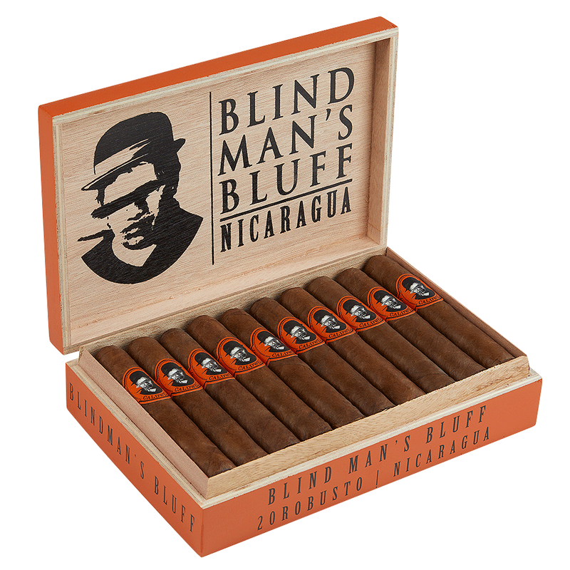 Caldwell Blind Man's Bluff Nicaragua Magnum Medium Flavored Cigars Boston's Cigar Shop