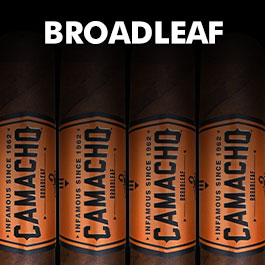 Camacho Broadleaf Robusto Medium Flavored Cigars Boston's Cigar Shop