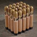 CAO Black Storm Robusto medium flavor cigar with dark wrapper and band, displayed on a neutral background.
