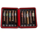 Assorted cigars in the CAO Champions Sampler III, a cigar sampler box from Boston's Cigar Shop featuring various premium cigars.
