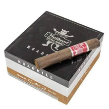 Load image into Gallery viewer, Full-flavored CAO Flathead Steel Horse Roadkill cigar pack showing the distinctive band and cigar tips.
