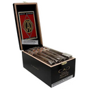 CAO Gold Maduro Robusto cigar with medium flavor and dark Maduro wrapper, displayed on a wooden surface.