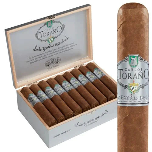 Carlos Torano Exodus Silver Toro Medium Flavored Cigars Boston's Cigar Shop